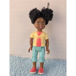Vintage Fisher Price Loving Family Dollhouse African-American Girl Doll 2002